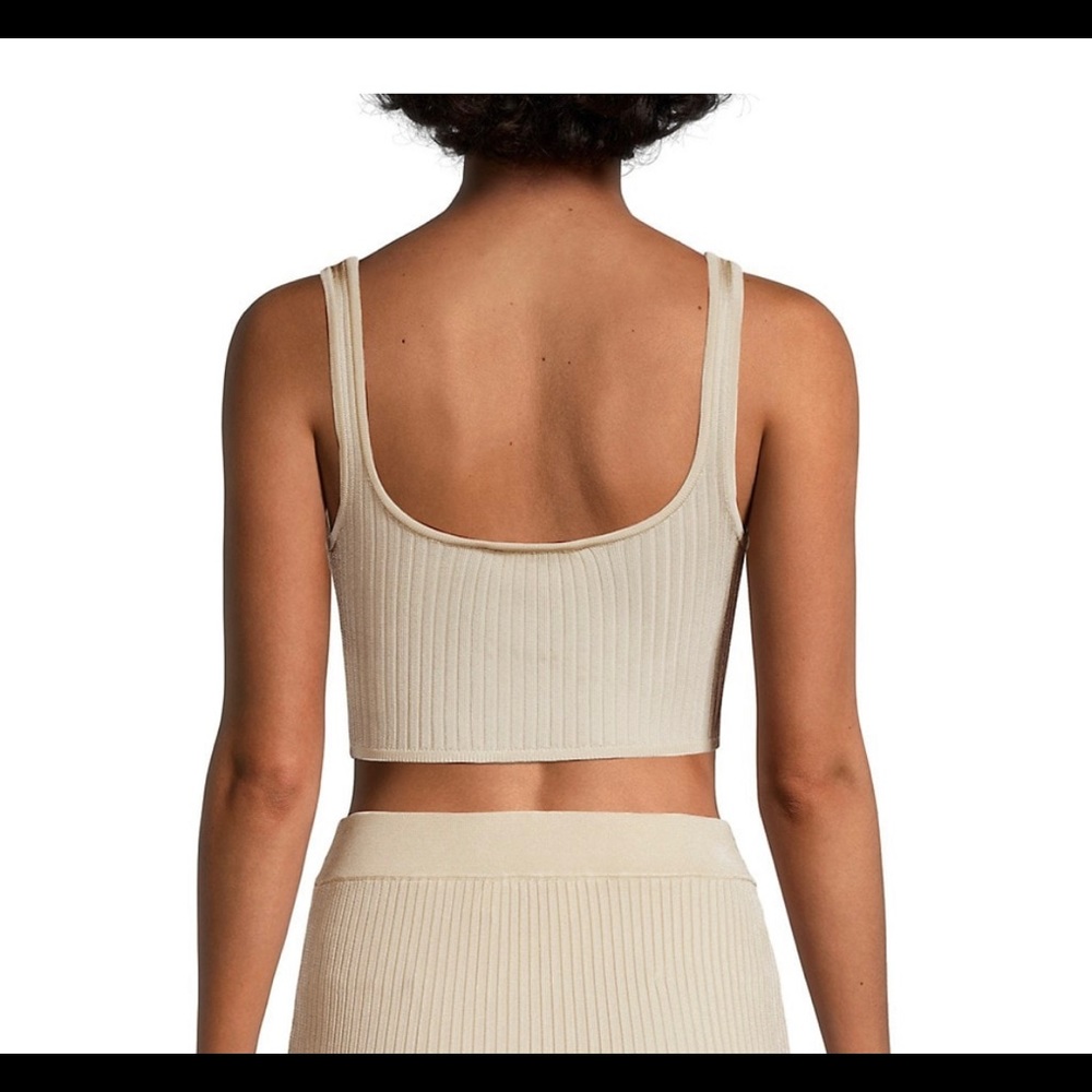Significant Other Abbie Rib- Knit Crop Top - Picture 7 of 8